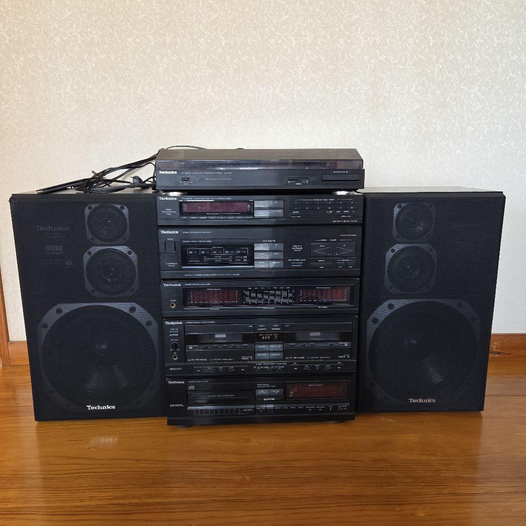 ジャンク品 松下電器 Technics コンポ CD・レコード・カセットデッキ
