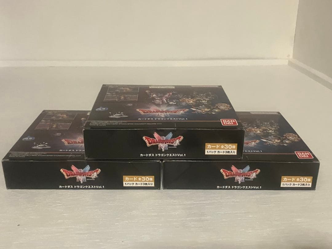 カードダス　ドラゴンクエストVol.1 3BOXセット