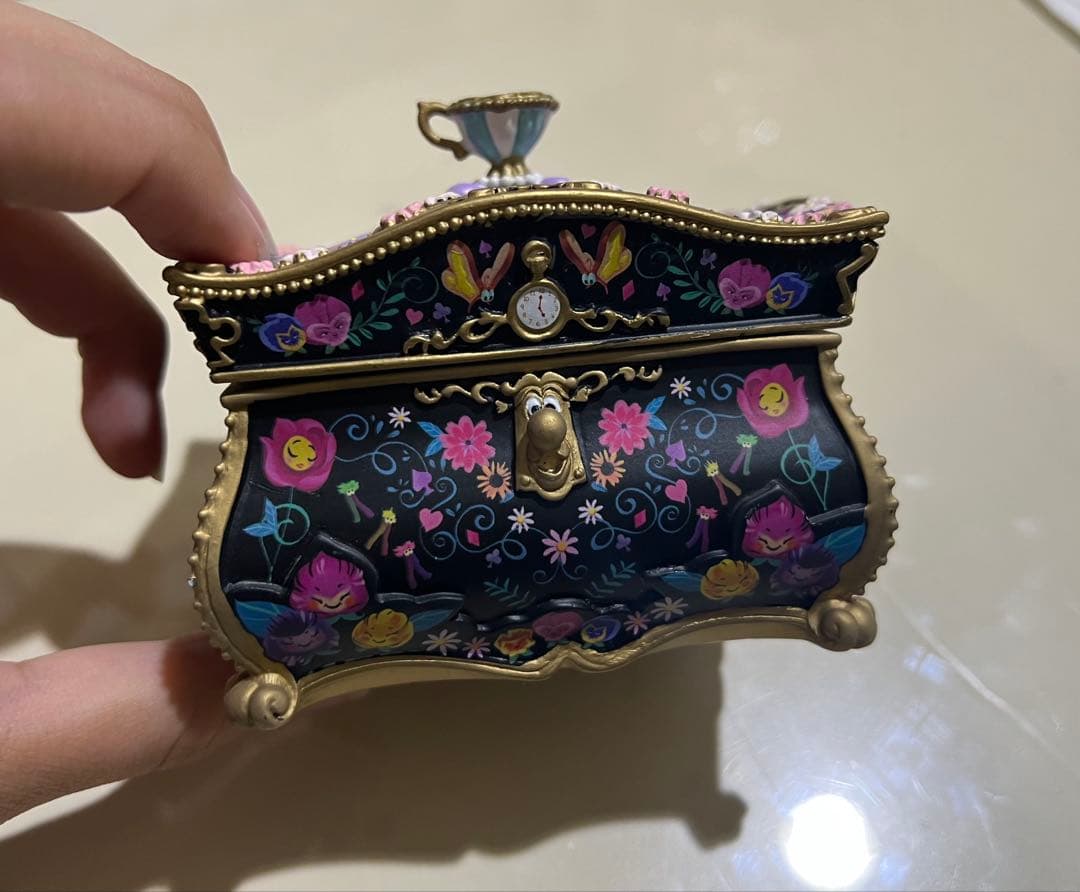 不思議の国のアリス ドアノブ ジュエリーボックス 小物入れ