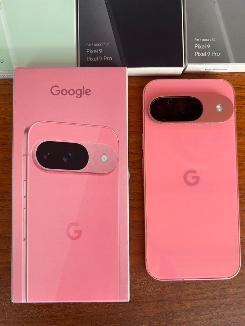 Googleピクセル9 256GB ピンク　美品　おまけ付　シムフリー国内版