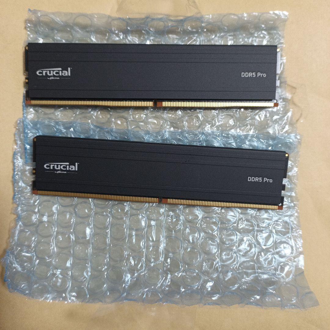 crucial DDR5 Pro メモリー 16GB×2枚セット
