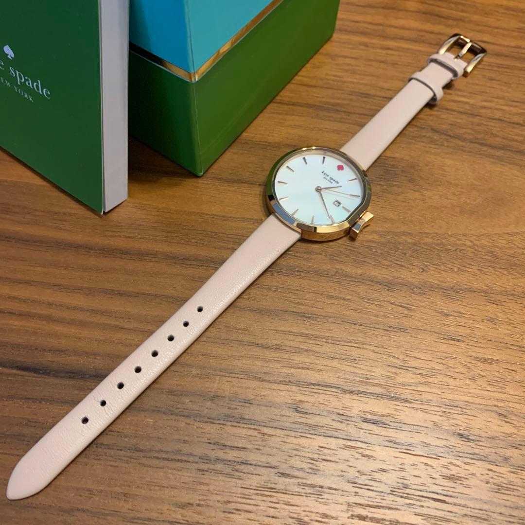 専用!!ケイトスペード クォーツ腕時計 くすみピンク 可愛い♡