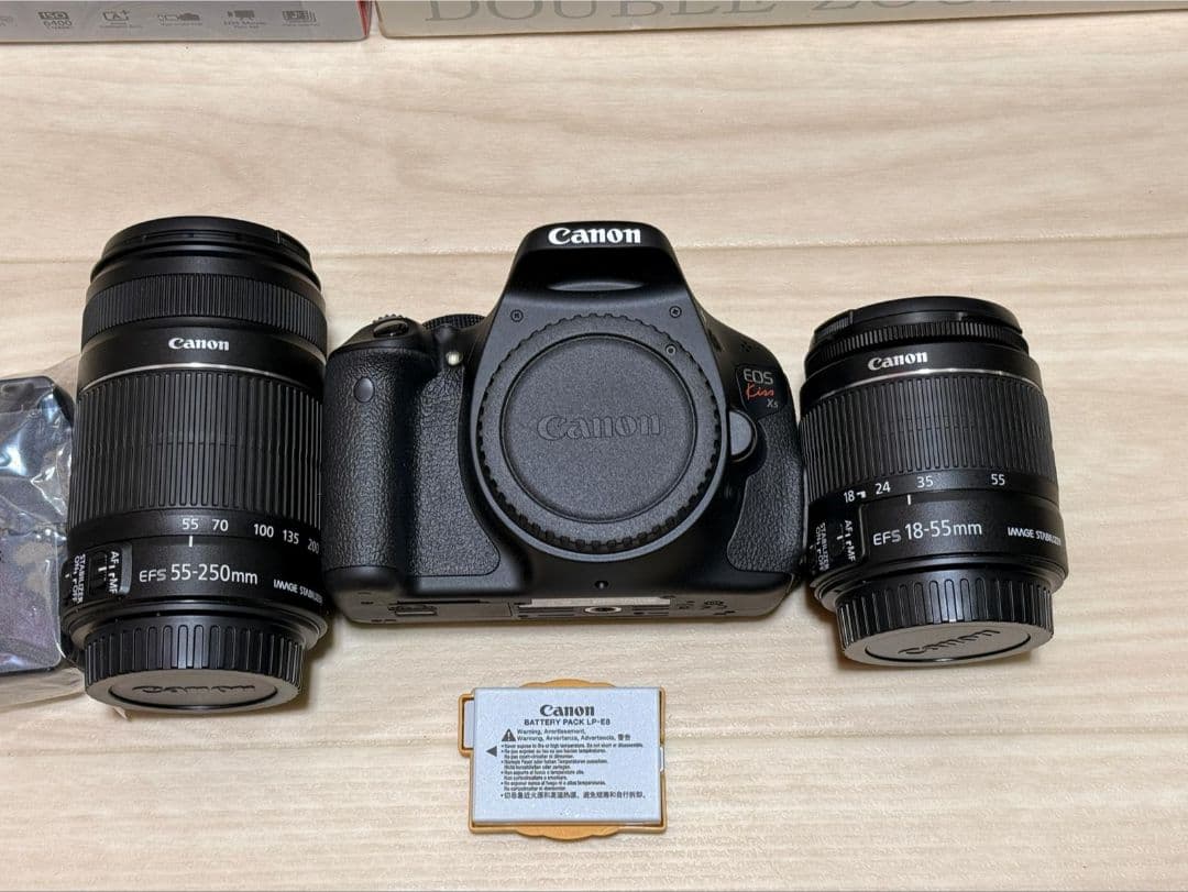 Canon EOS Kiss X5 ダブルズームキットEF-S18-55mm