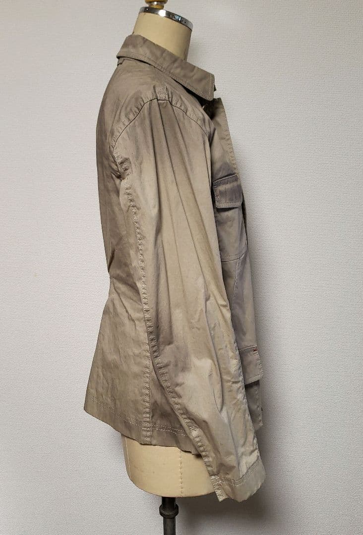 PRADAミリタリーダメージ仕上げアウター