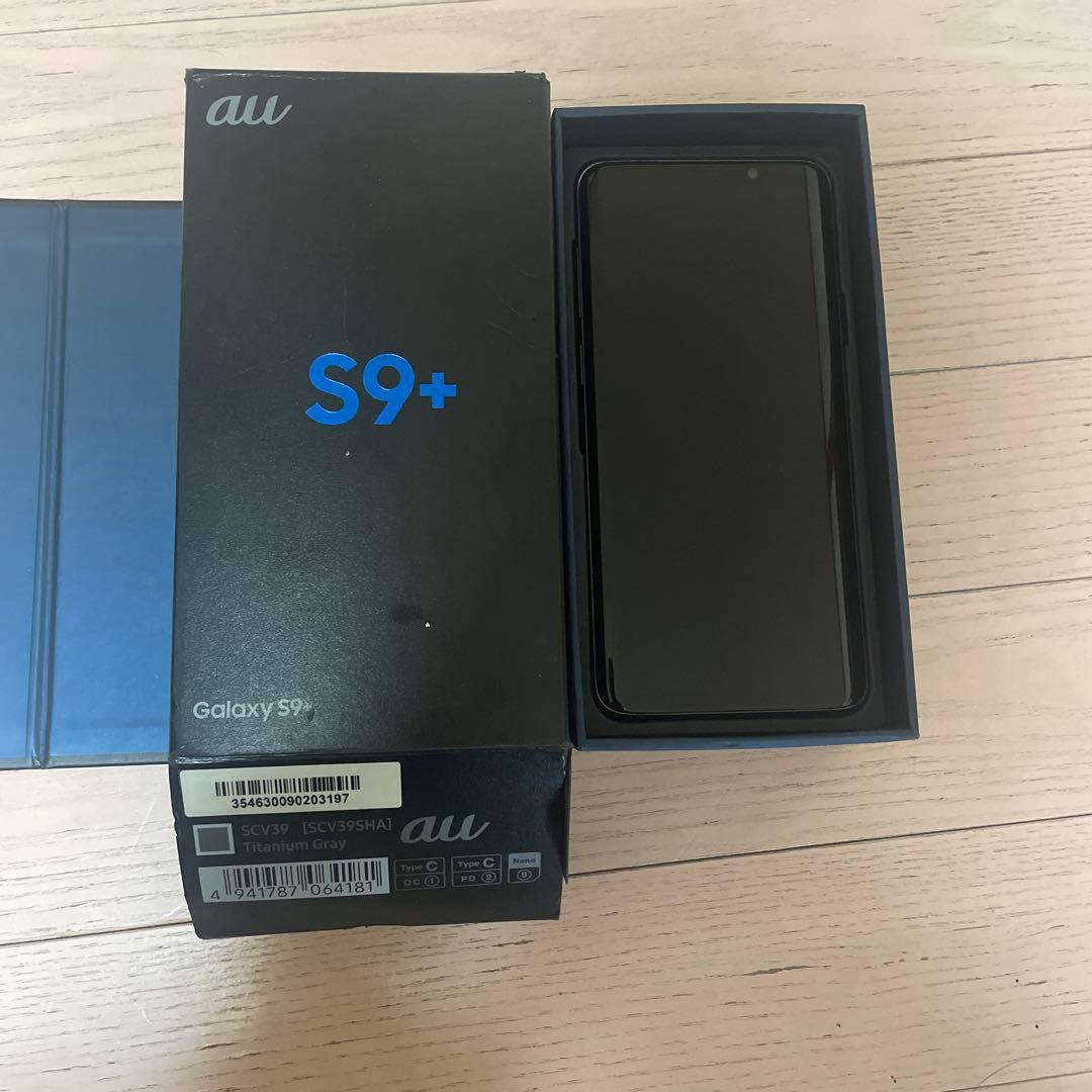 スマートフォン本体 Galaxy S9+ Titanium Gray SCV39