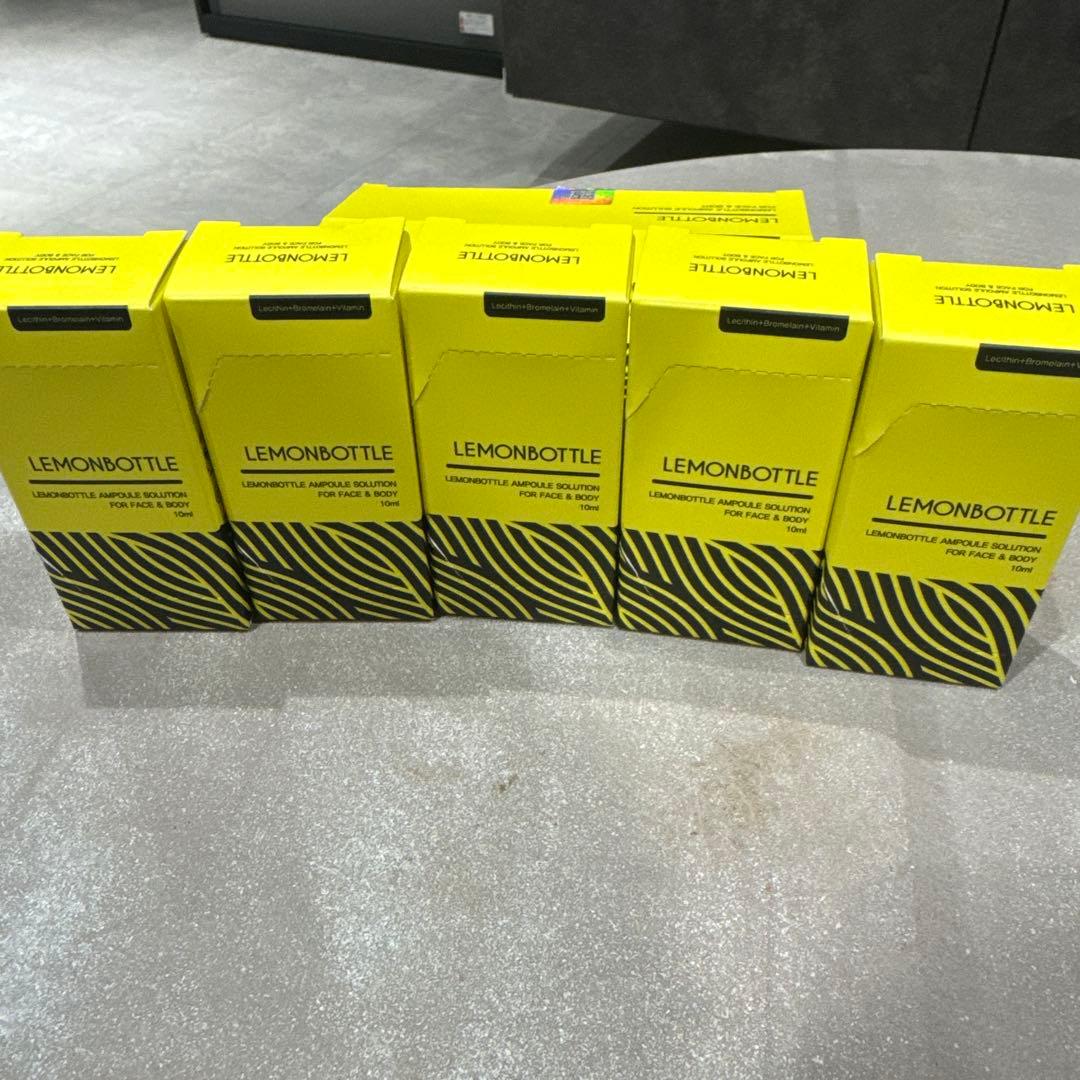 LEMONBOTTLE AMPOULE SOLUTION 10ml x 5本