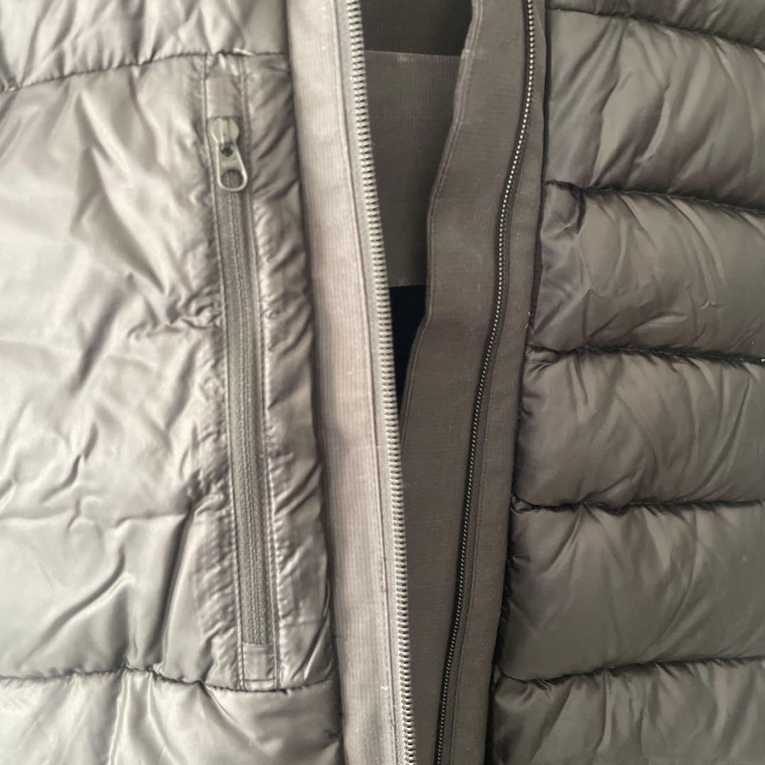 ✨【ARC'TERYX 】フード付きダウンジャケット M ブラック