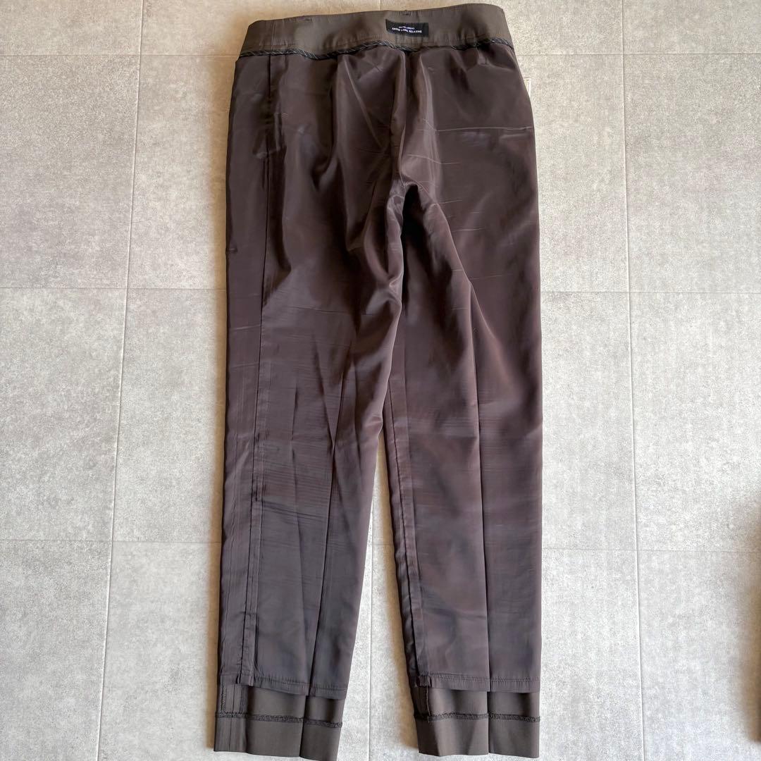 美品✨グリーンレーベルリラクシング カチリラ パンツスーツ 茶 36/34