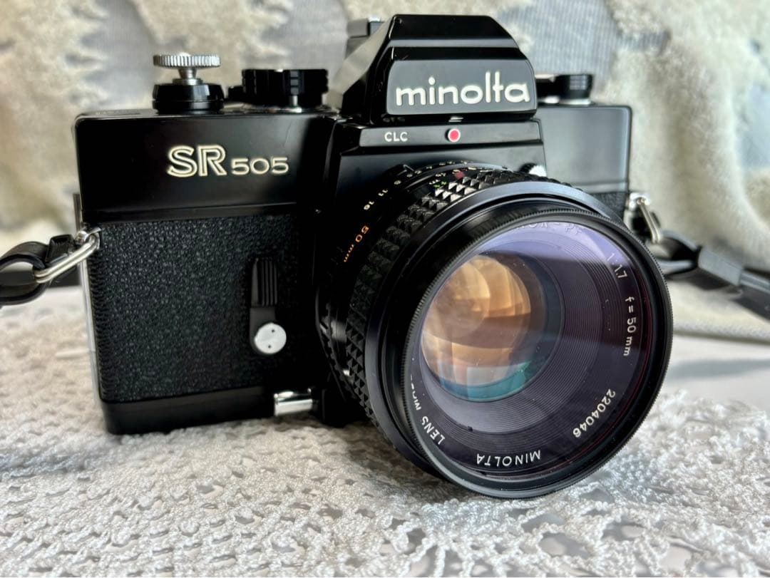 ミノルタ SR505 標準レンズ付き 一眼レフ