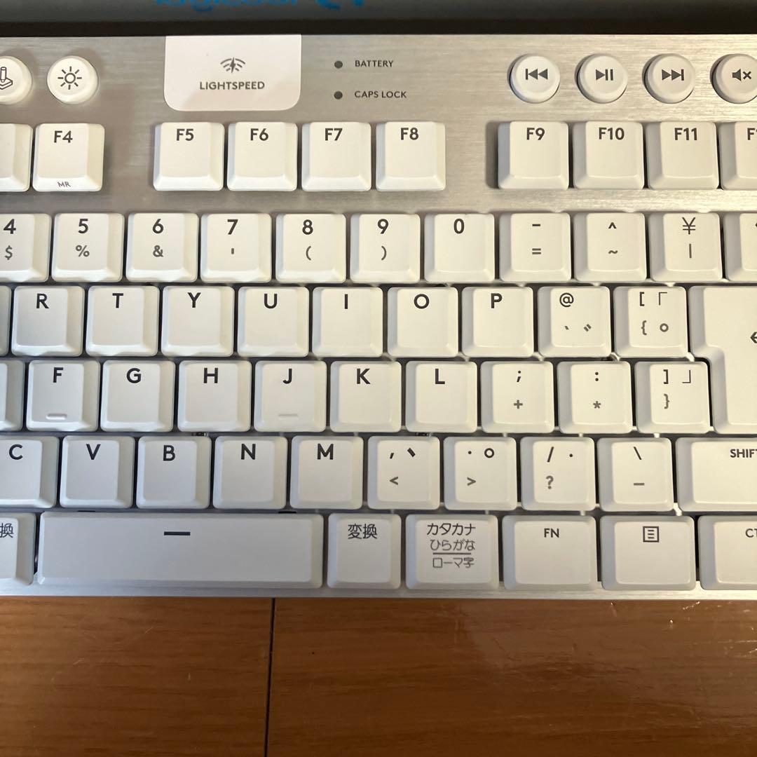 ロジクール g913 tkl タクタイル （茶軸）ワイヤレスゲーミングキーボード