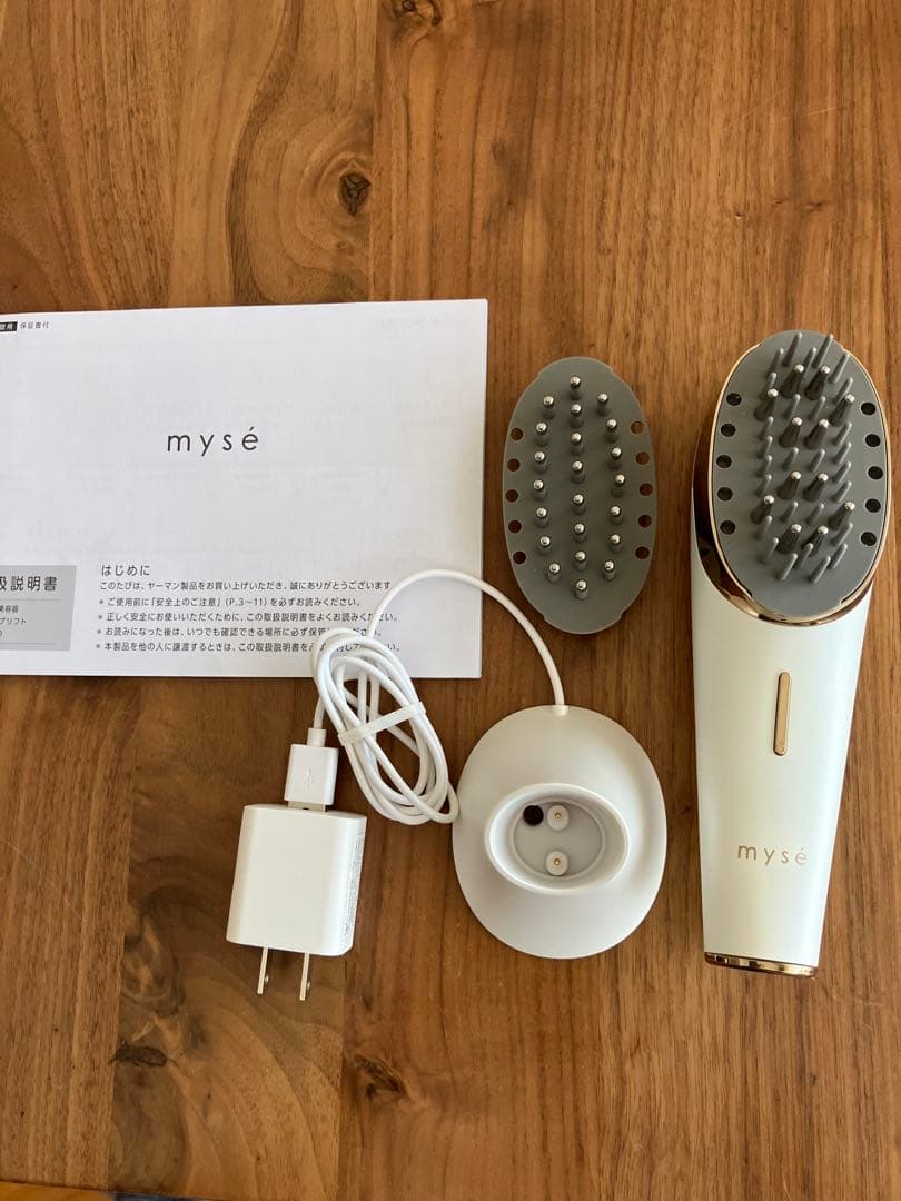 mysé 美容器 充電器・ヘッド2種付き説明書付き