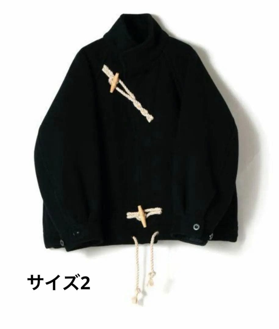 HYKE DOUBL FACE DUFFLE JACKET 2 25AW ハイク