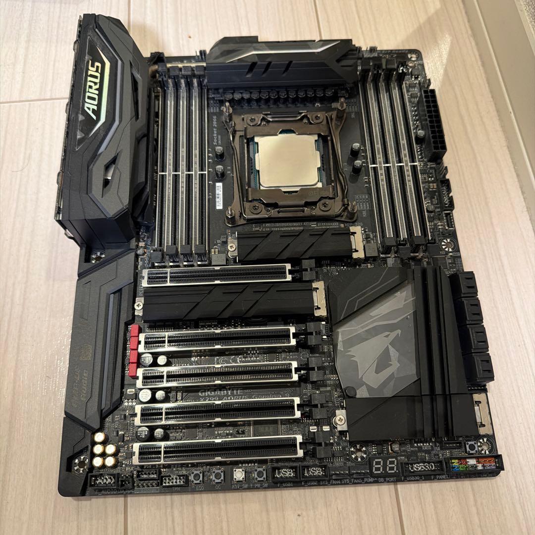 X299 AORUS GAMING9 マザーボード&i7-7820X CPU