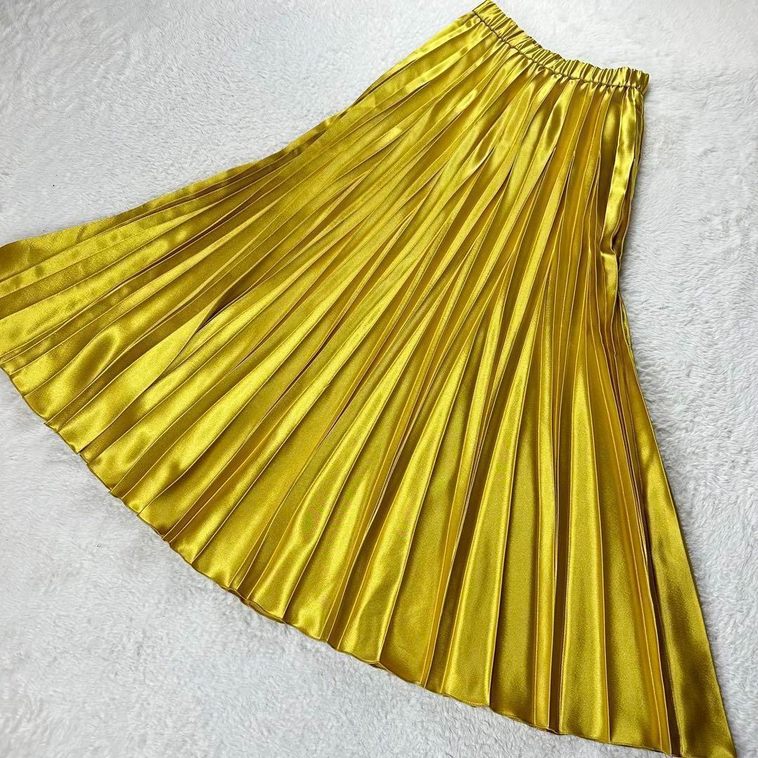 アンスリード✨タグ付新品未使用 オリガミプリーツロングスカート サイズ36