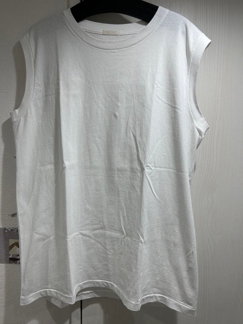 【美品】COMOLI コットンジャージ ノースリーブ サイズ2