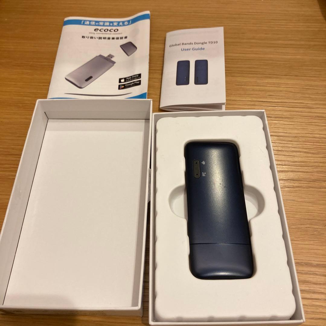 ecoco USB型スティックWi-Fi TD-10