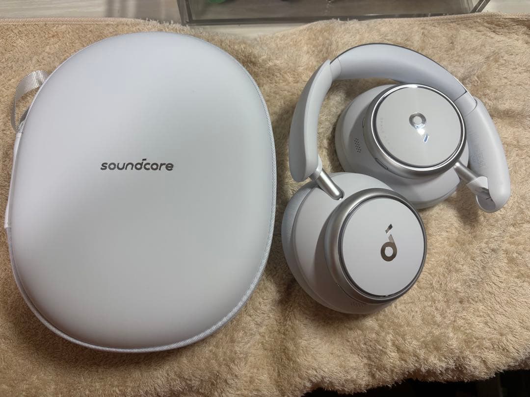 soundcore Space Q45 ワイヤレスヘッドホン ホワイト