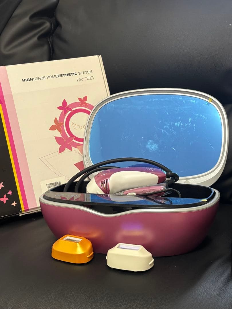 最終値下げ！KE-NON ケノン 光美容器 脱毛器 眉毛脱毛器、カートリッジ付き