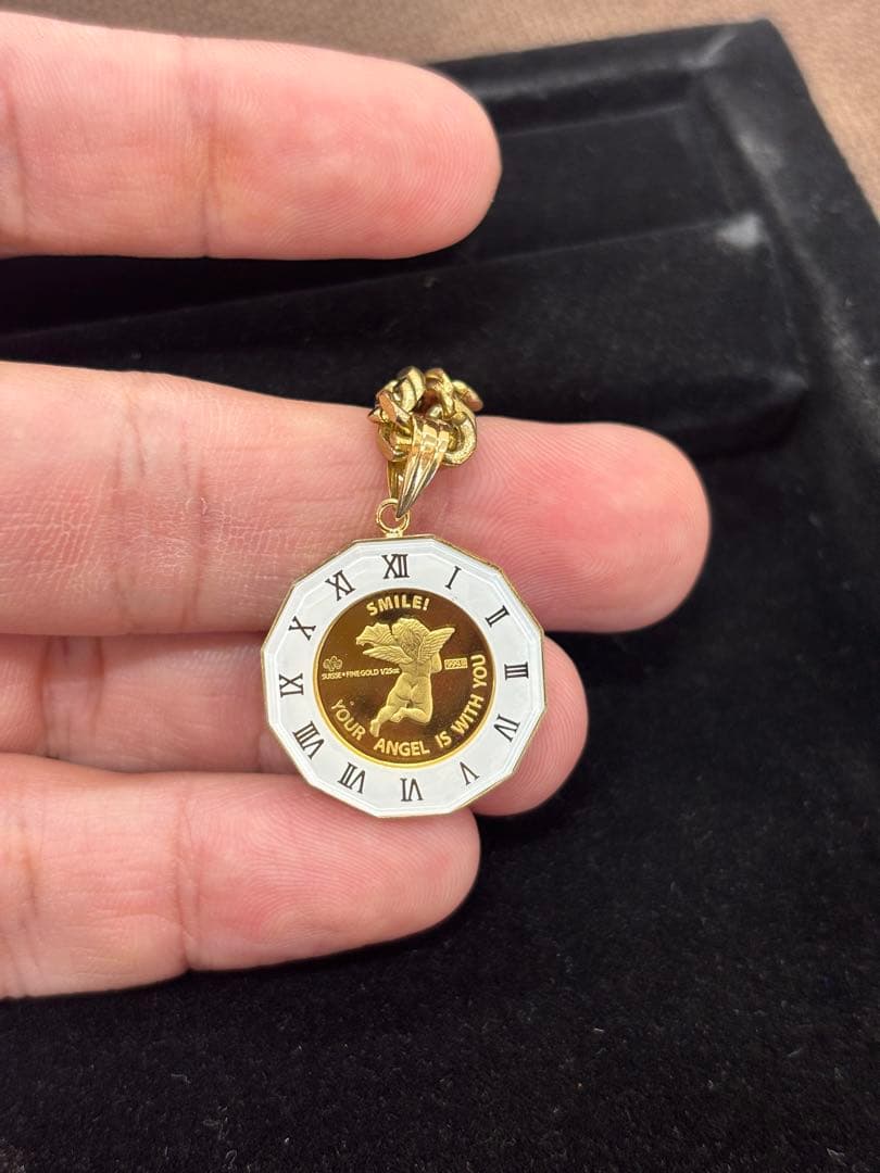 K24 純金トップ K18枠バチカン