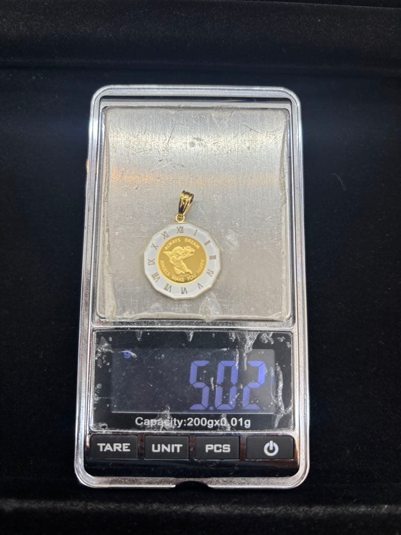 K24 純金トップ K18枠バチカン