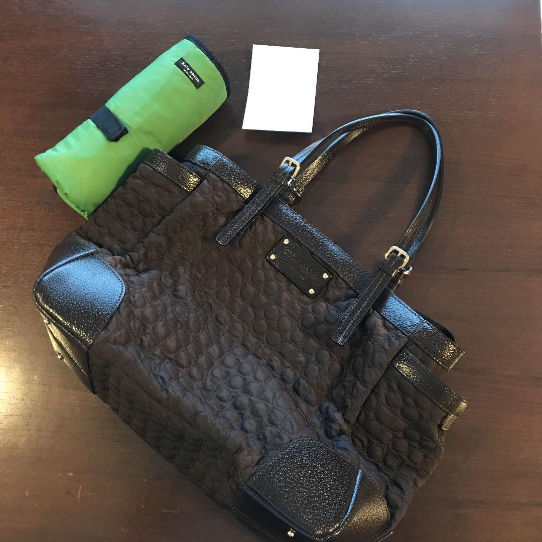 美品 ケイトスペード マザーズ/ベイビーバッグ ブラウン