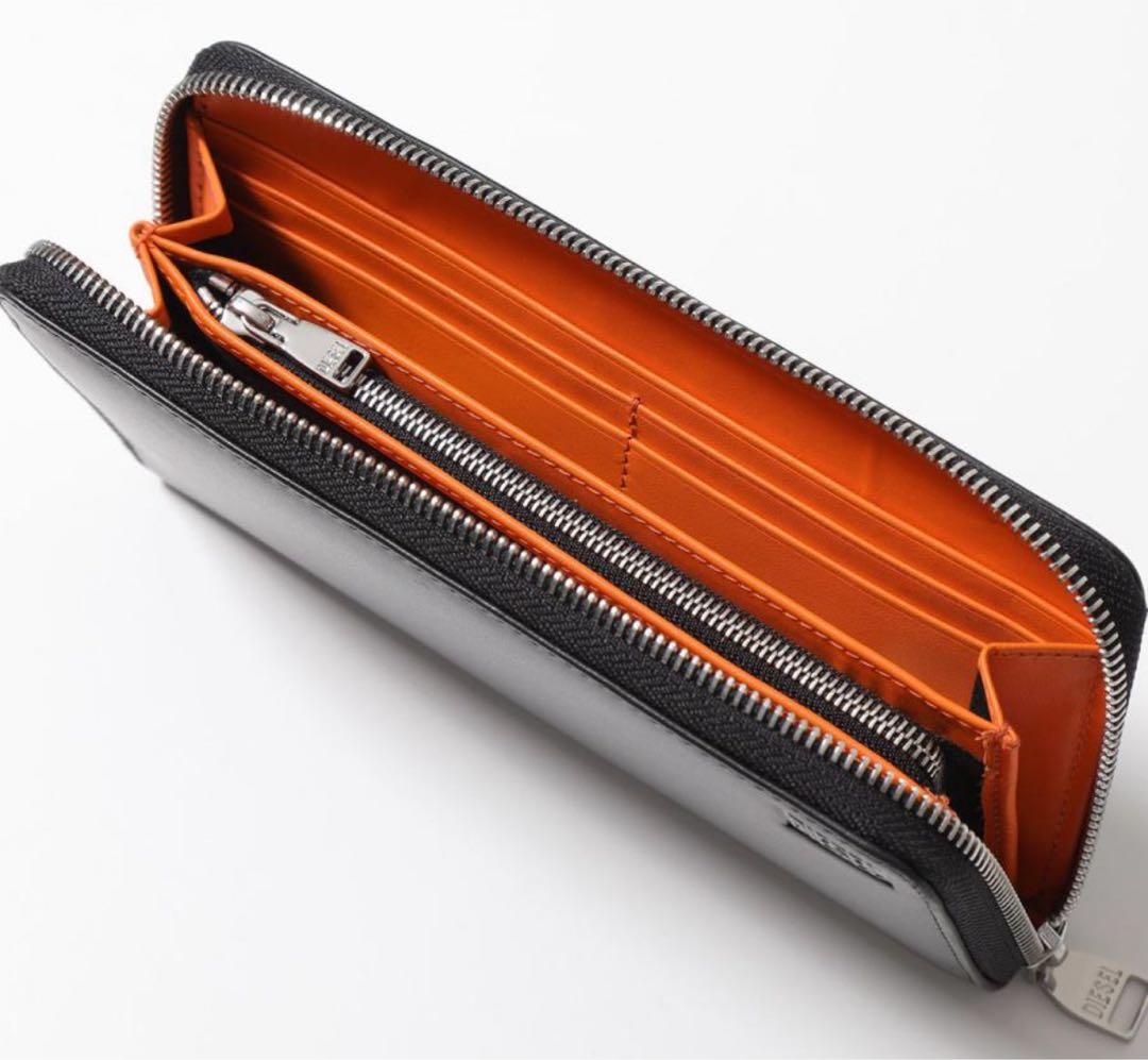 ディーゼル DIESEL ラウンドファスナー長財布 X09670 ブラック　新品