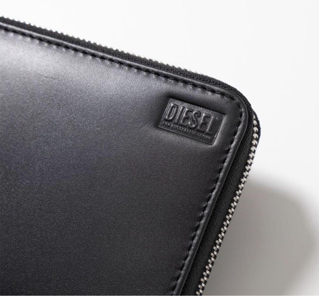 ディーゼル DIESEL ラウンドファスナー長財布 X09670 ブラック　新品