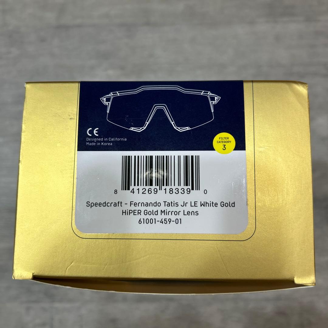 タティスJr 100% SPEEDCRAFT サングラス