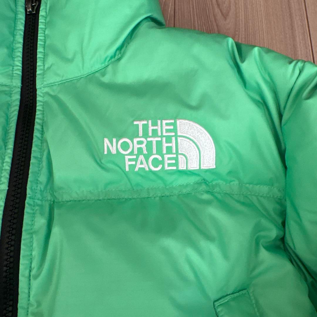 THE NORTH FACE ライトグリーン ダウンジャケット XS 700