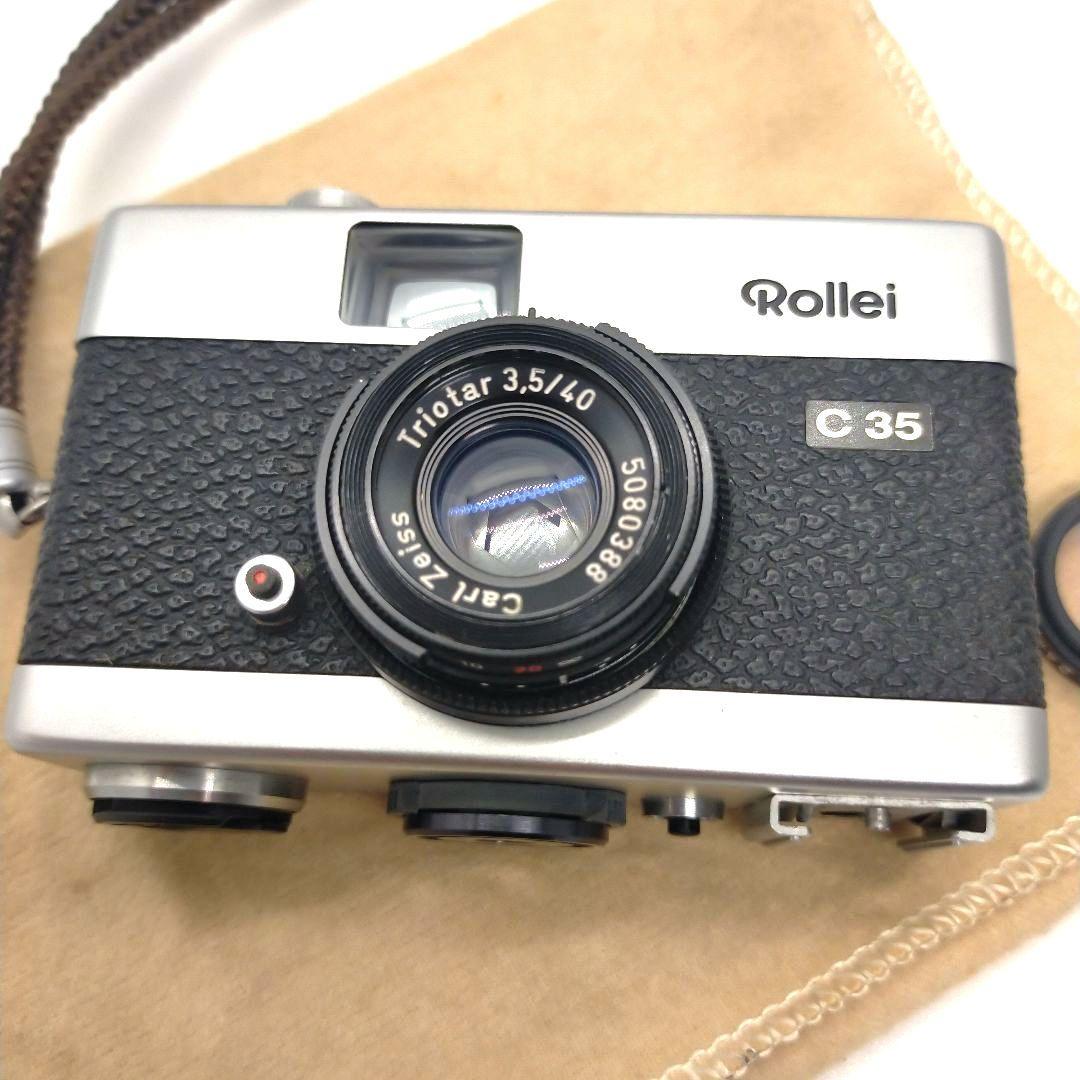 ローライc35 Rollei C35 ドイツ製　レトロカメラ　美品　昭和レトロ