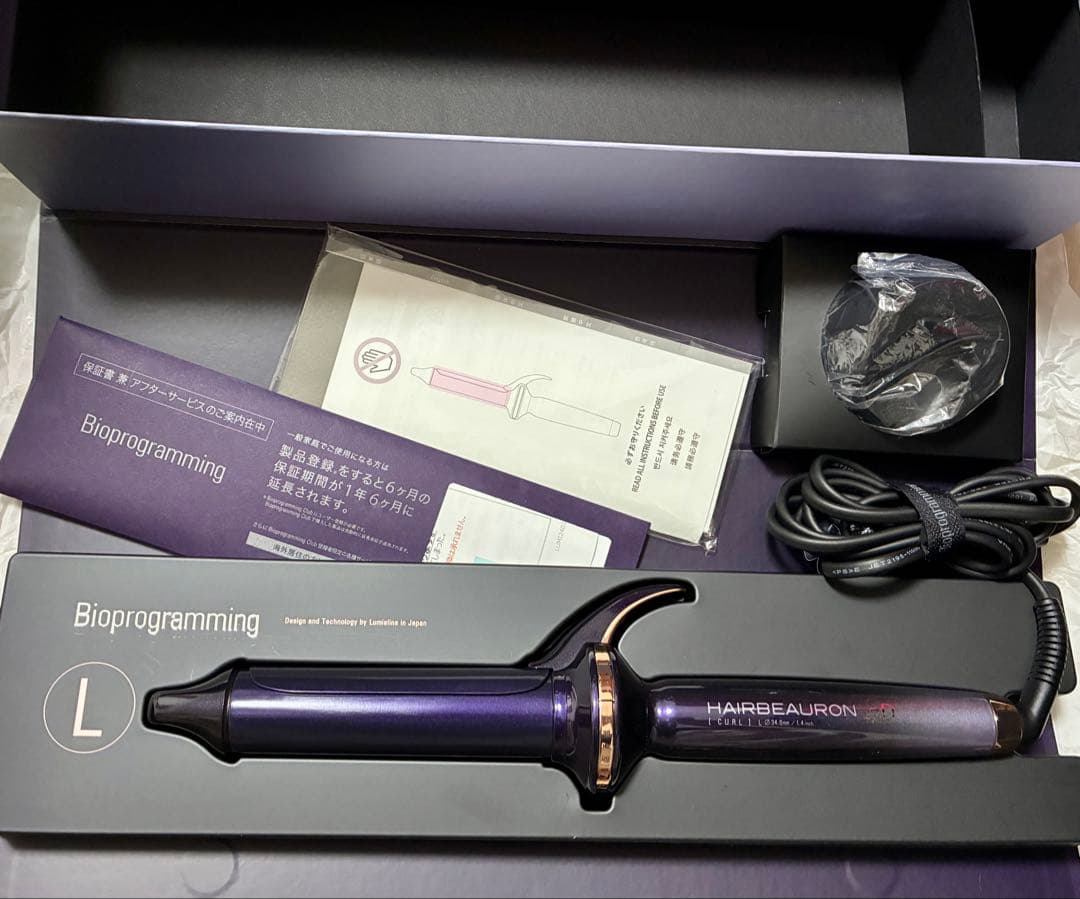 【極美品 ２回使用】ヘアビューロン 27D Plus L-type 34.0mm