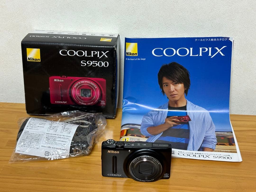 Nikon COOLPIX S9500 黒 光学22倍ズーム オリジナルケース付