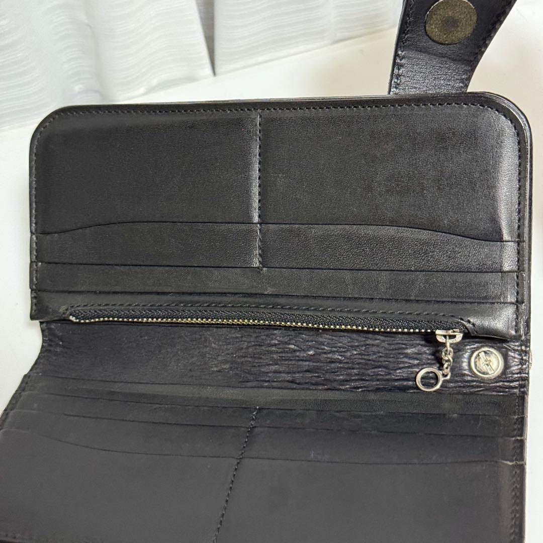 ⭐️極美品⭐️　KC’s　クロコダイル　貴石　長財布　ブラック　ユニセックス