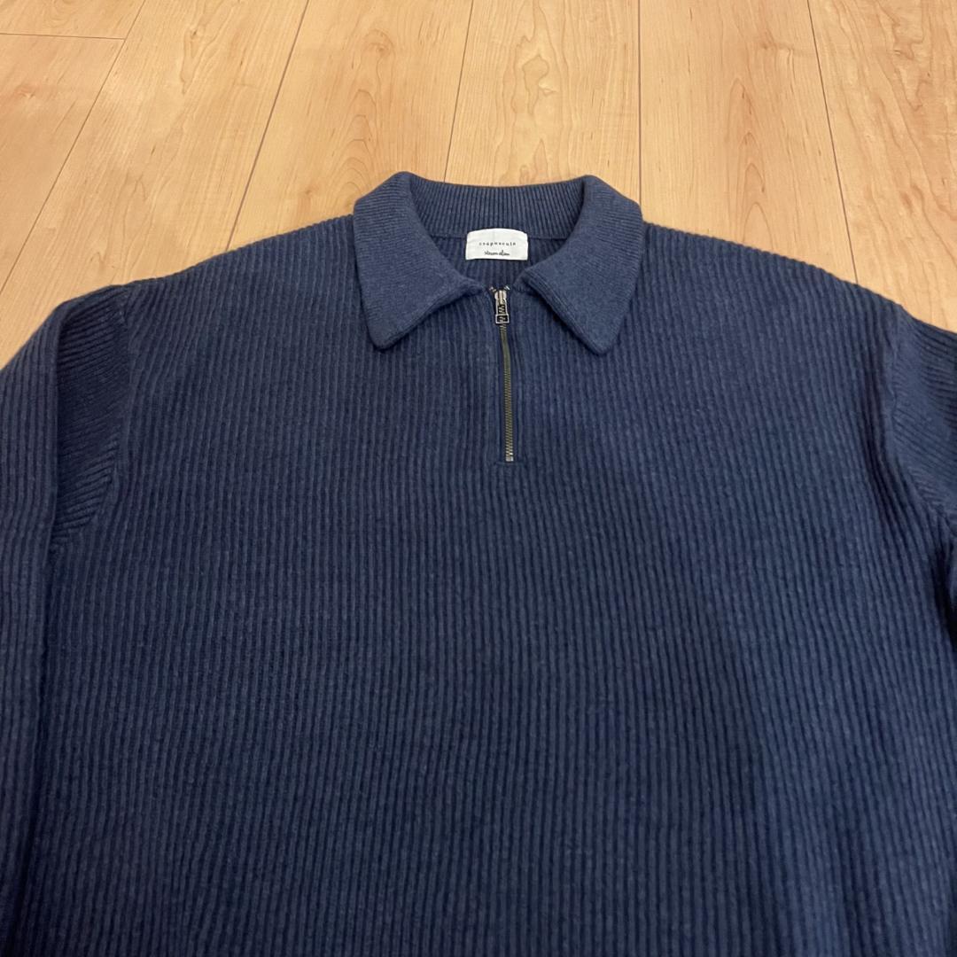 トップス 22aw Crepuscule x Steven Alan Zip Polo 1