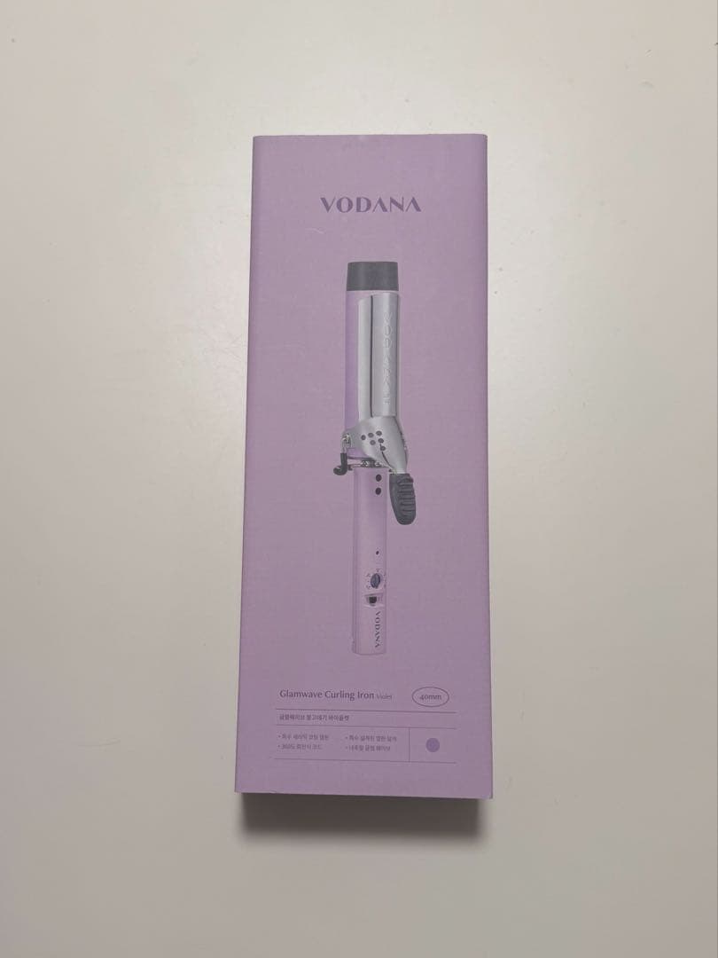 【新品未使用】VODANA グラマウェーブカールアイロン 40mm