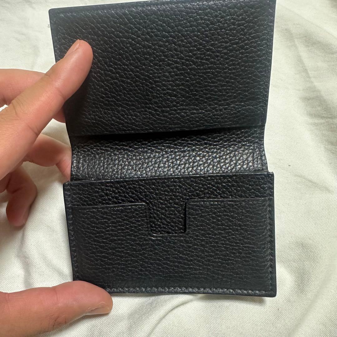 【正規品　定価7万】TOM FORD ブラック名刺入れ