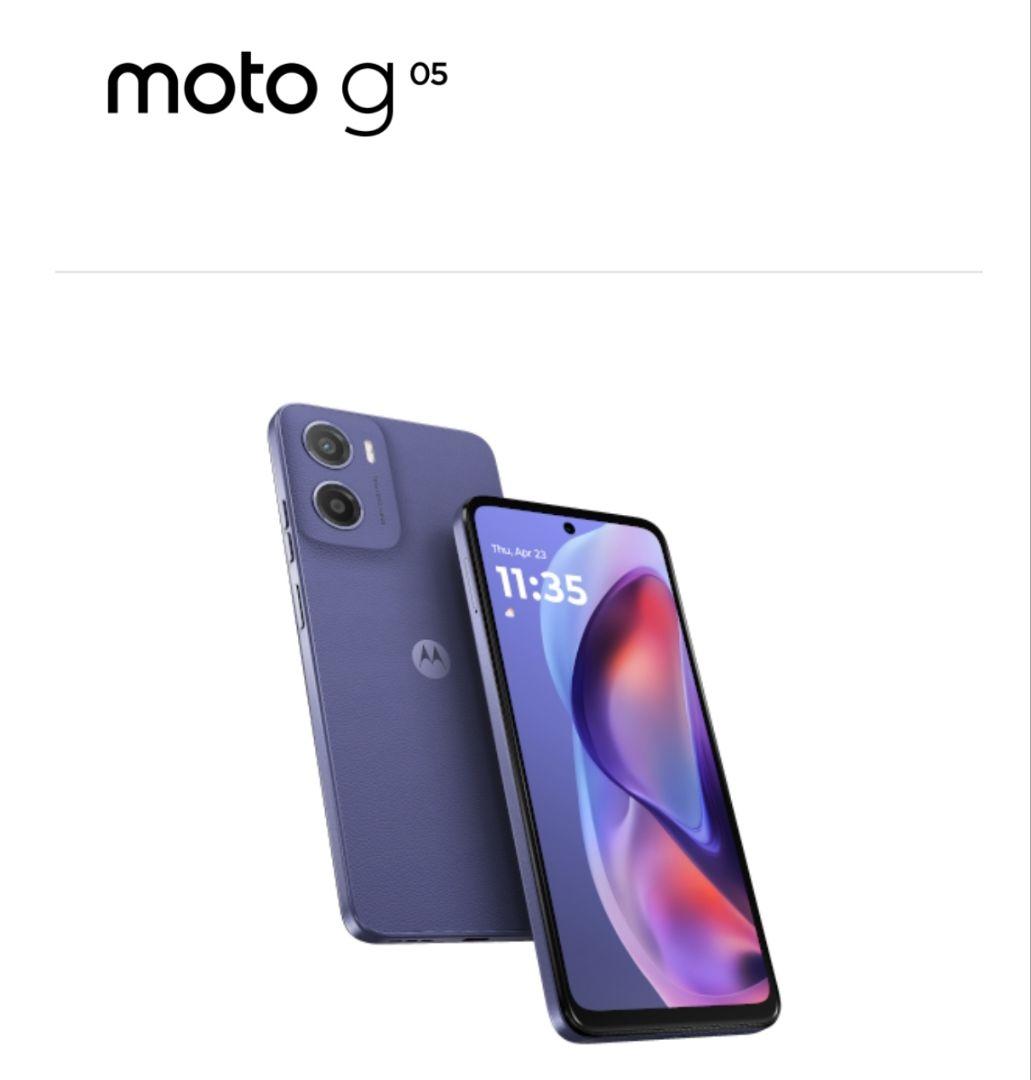 moto g05 フレッシュラベンダー