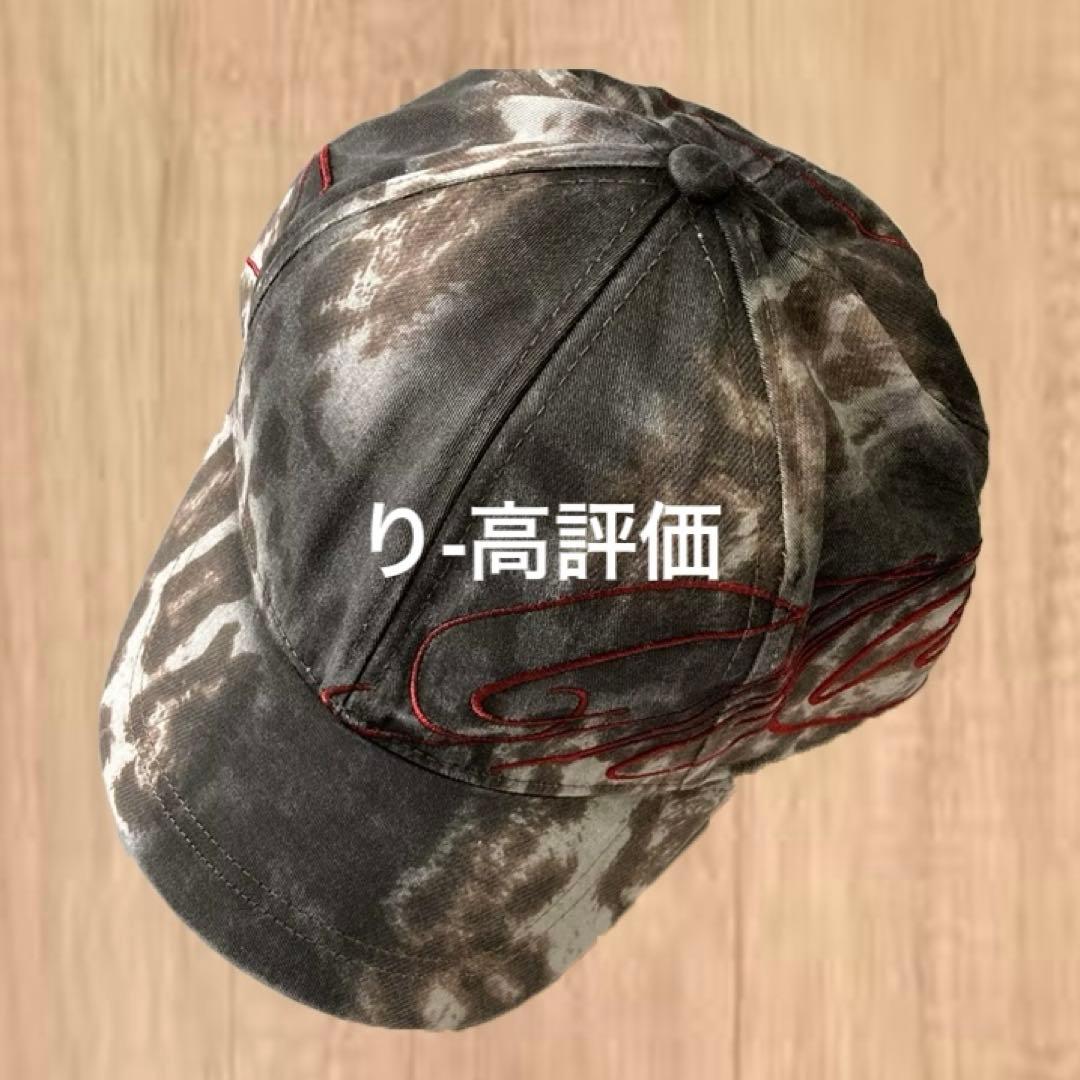 Mowalola ヒョウ柄 キャップ