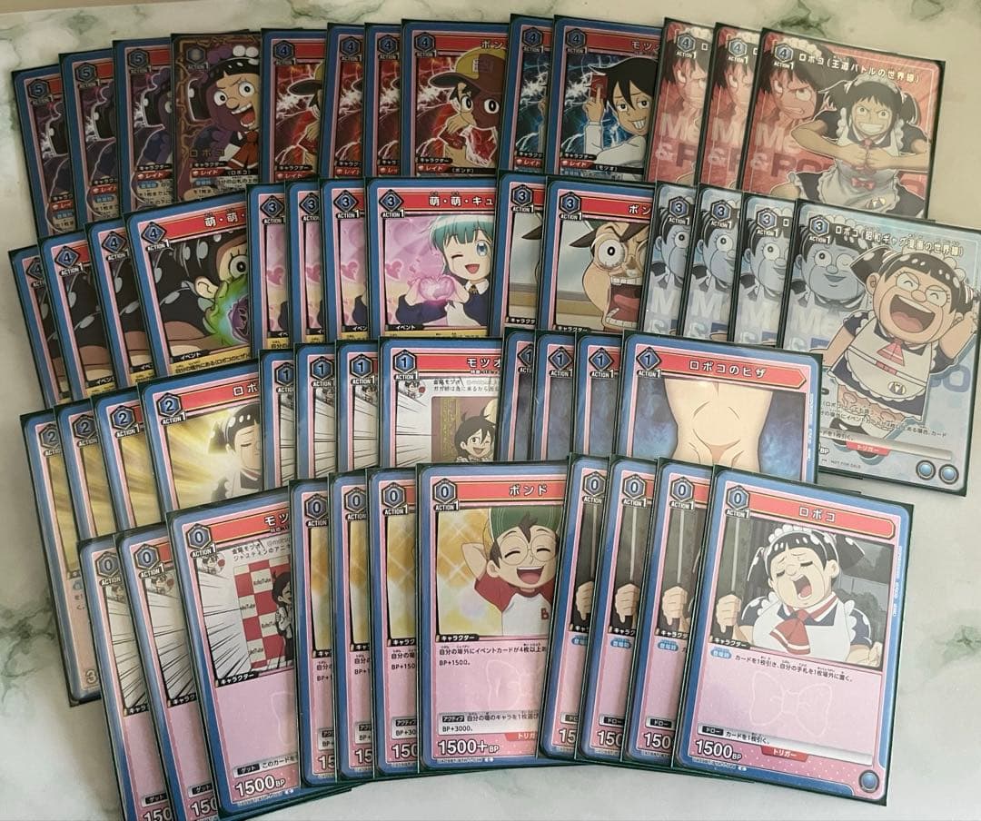 僕とロボコ　ロボ子　デッキ　青ロボコ