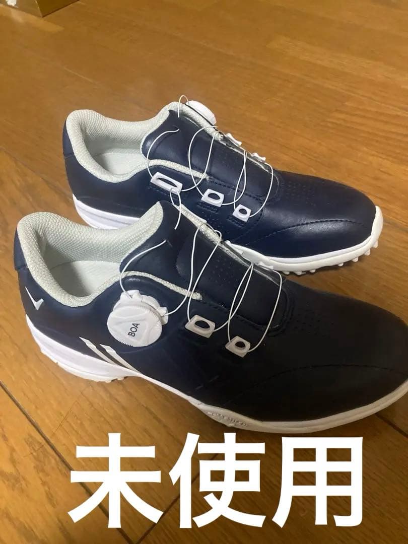 未使用　キャロウェイ　ゴルフシューズ BOAシステム　23.5cm
