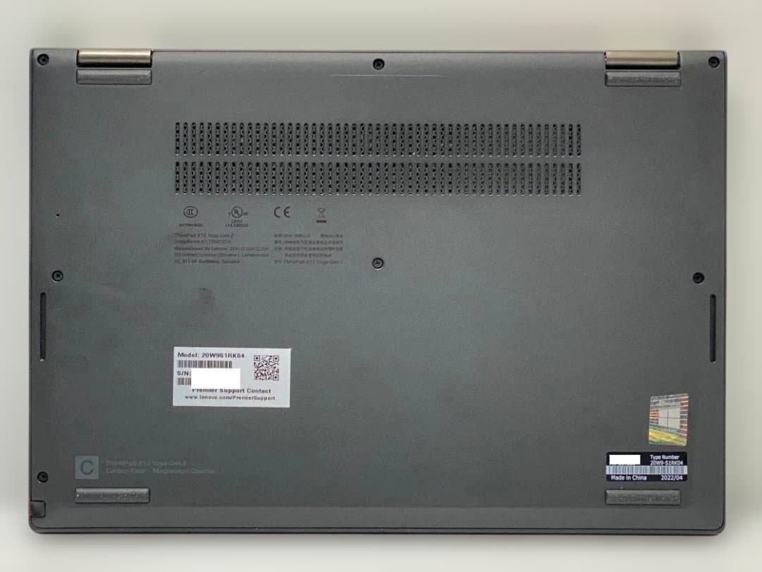 第11世代Core i5 ThinkPad X13 YOGA GEN2 16GB