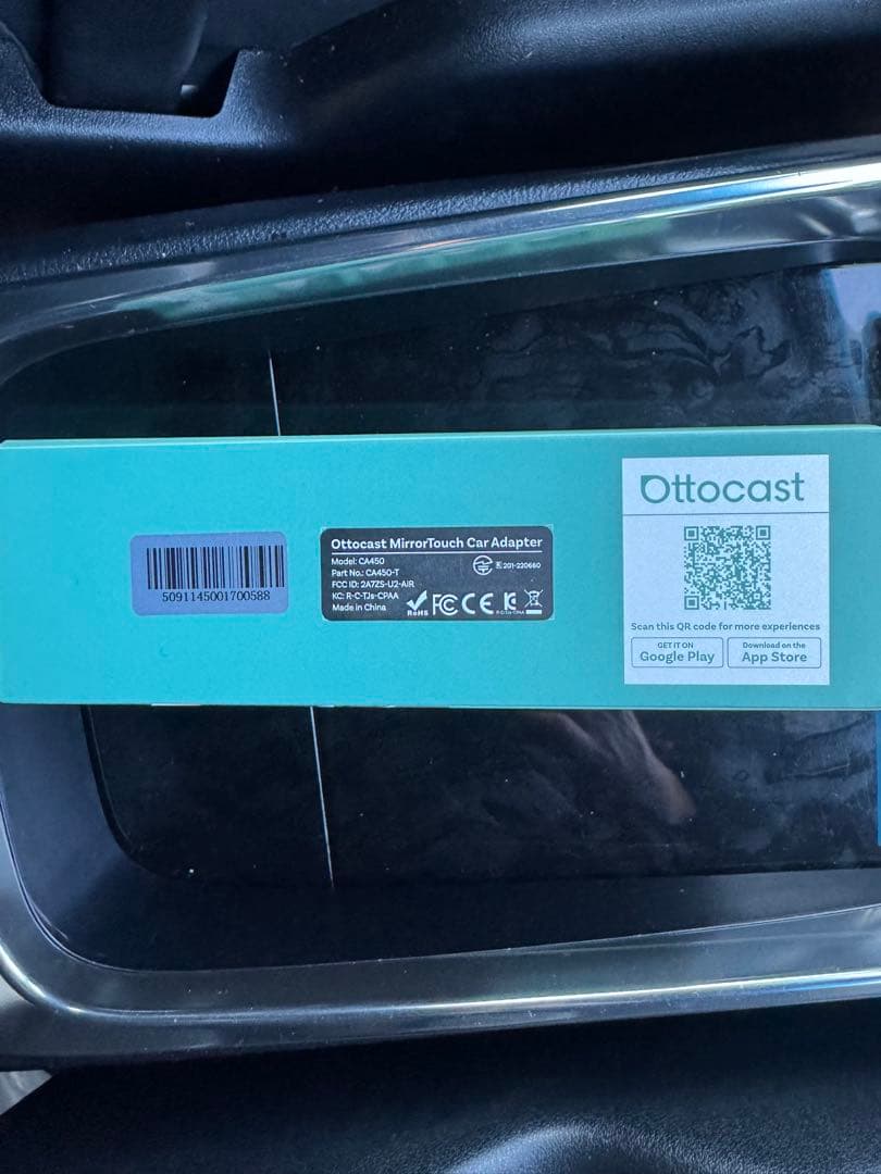 アクセサリー Ottocast MirrorTouch Car Adapter