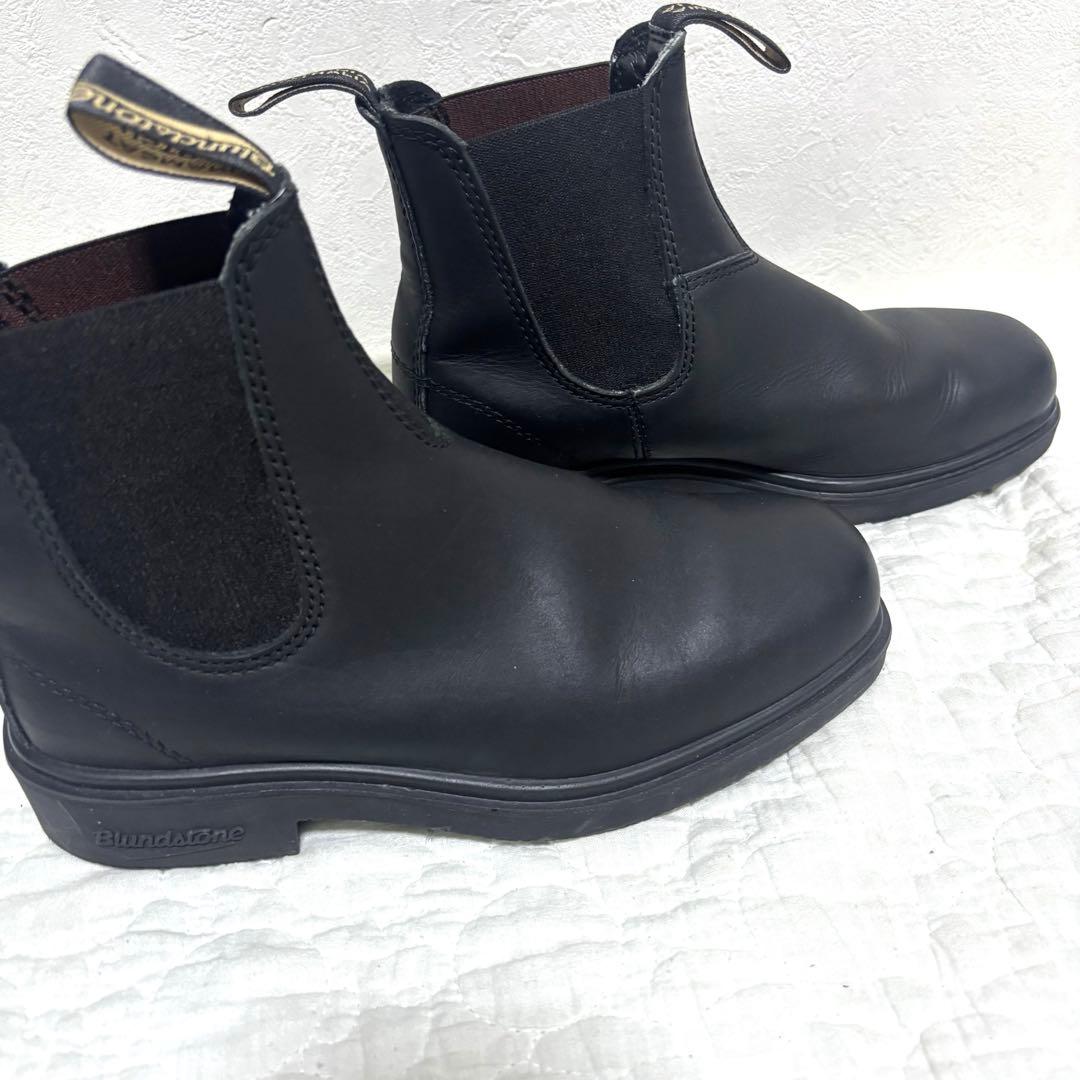 【美品 人気】Blundstone サイドゴアブーツ UK3 ブラック レザー
