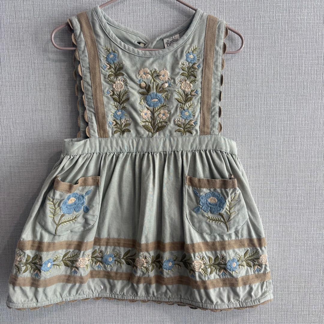 apolina 2-3y ピナフォア