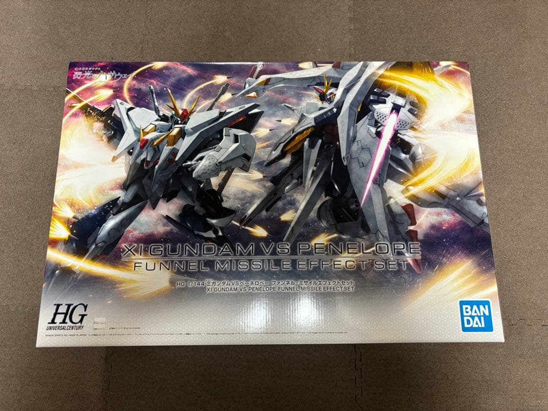 HG クスィーガンダムVSペーネロペー ファンネル・ミサイルエフェクトセット