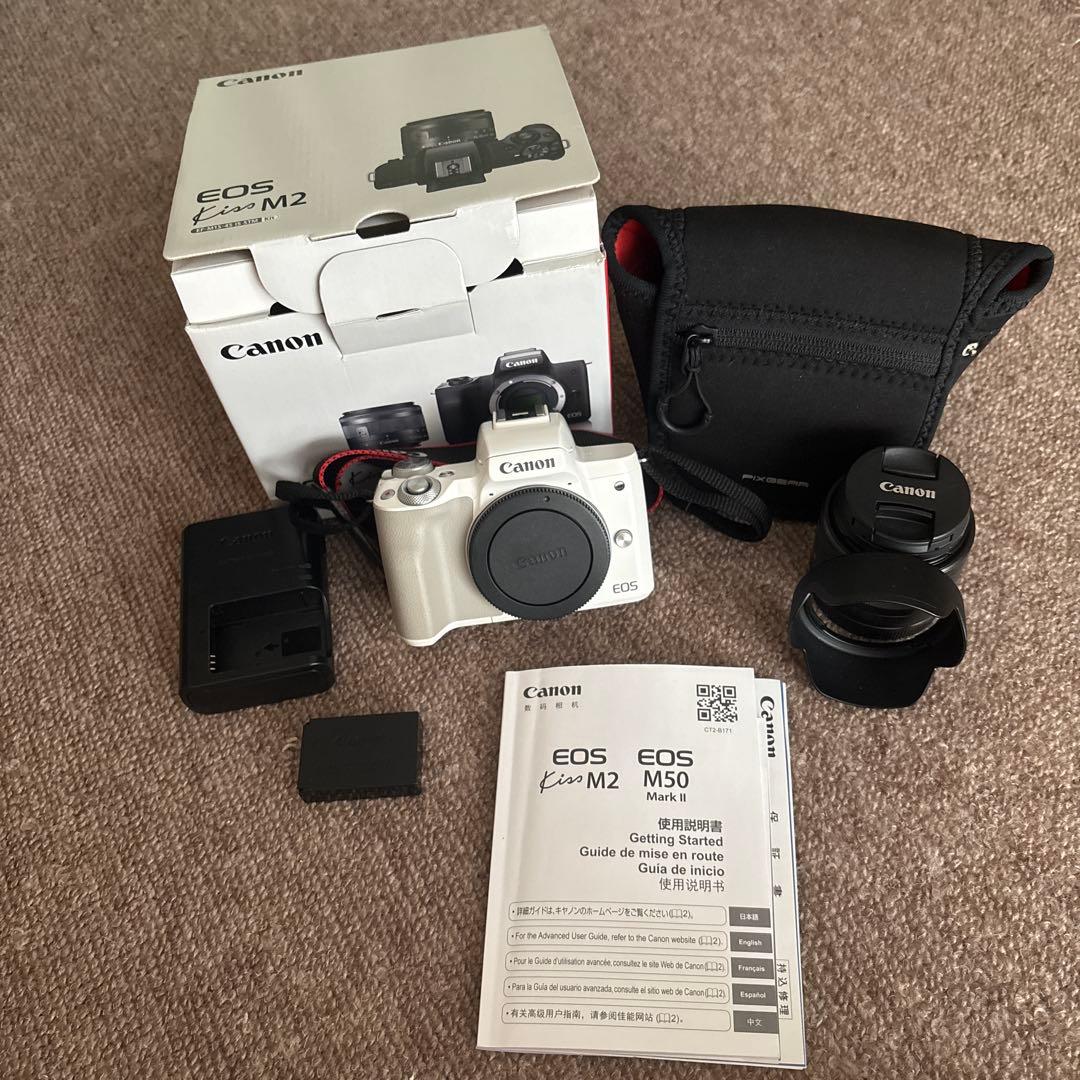 はちさん専用Canon EOS Kiss KISSM2 ミラーレス一眼カメラ