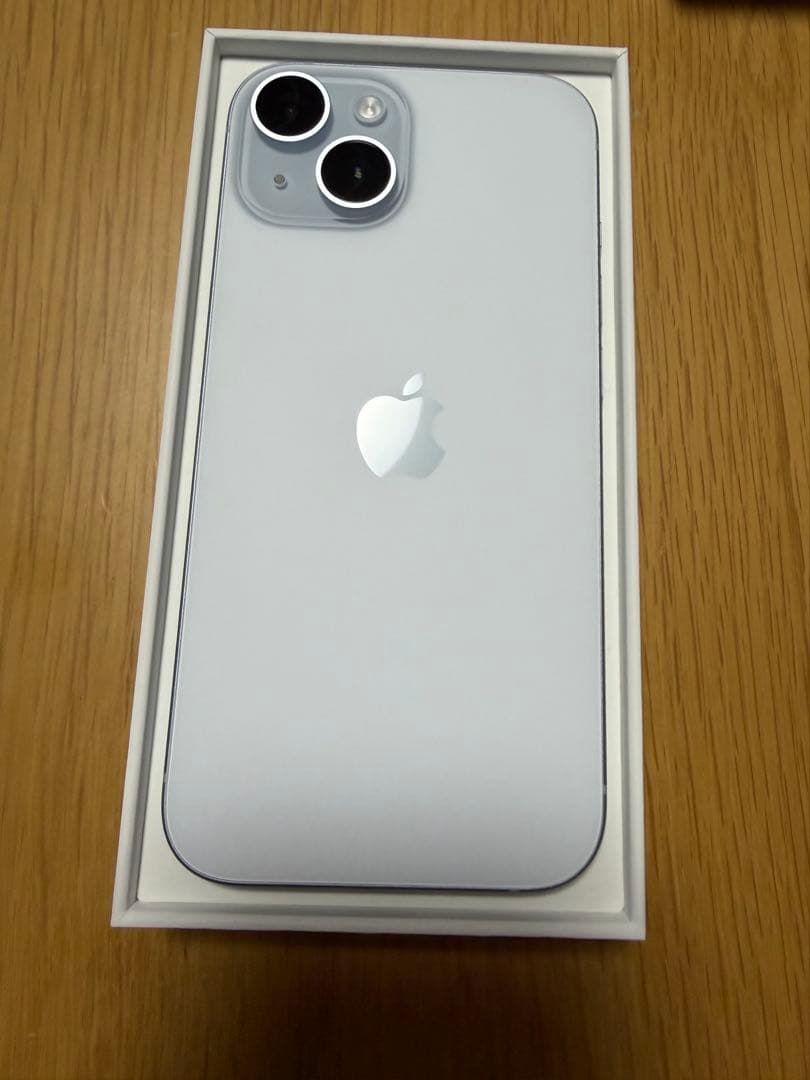 Apple iPhone 15 ブルー 本体 256