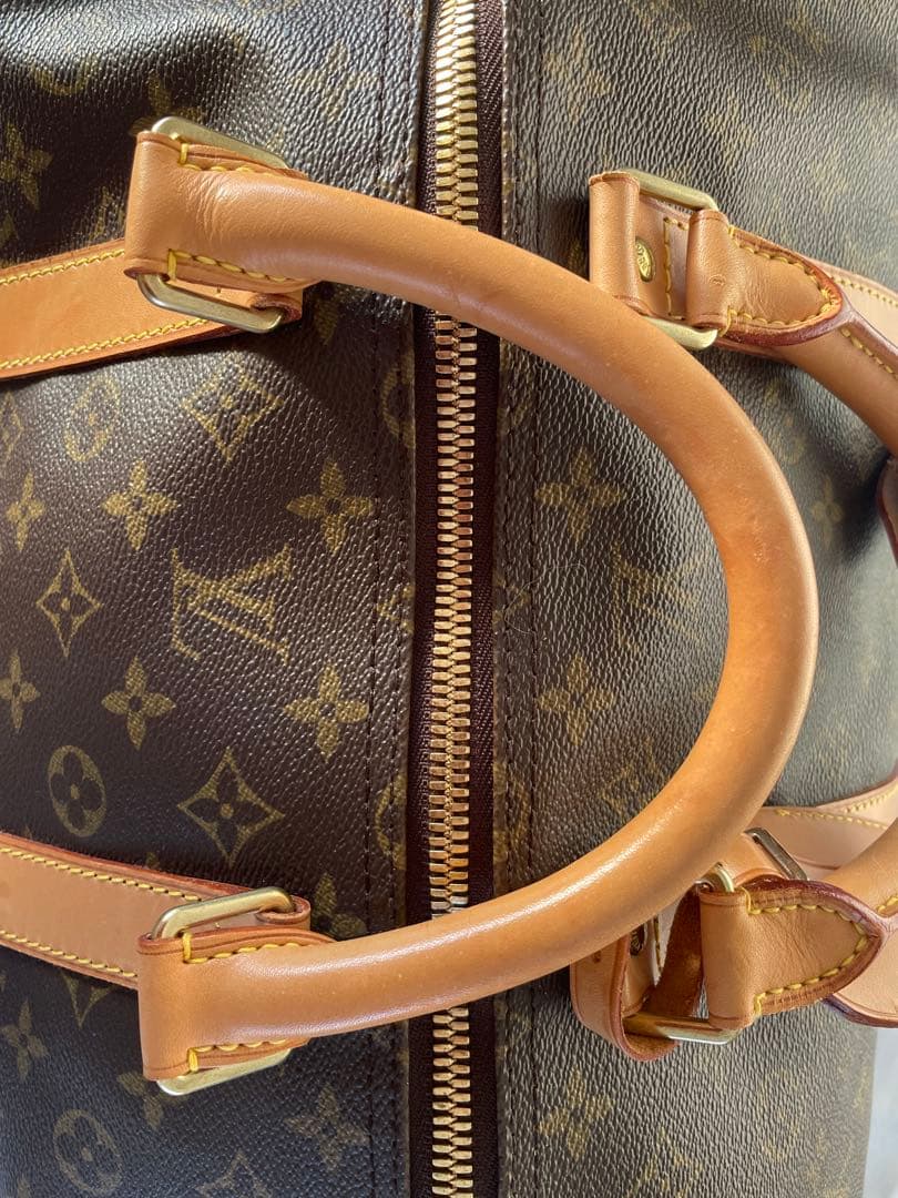 Louis Vuitton ボストンバッグ ブラウン　キーポール
