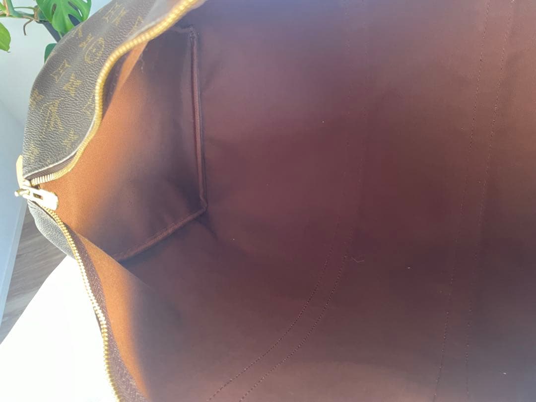 Louis Vuitton ボストンバッグ ブラウン　キーポール