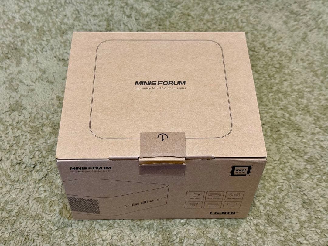 【美品】ミニPC Minisforum M1 Pro 285H/32GB/1TB